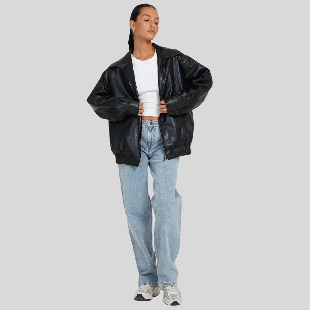 LYKKE | OVERSIZED LÆRJAKKE