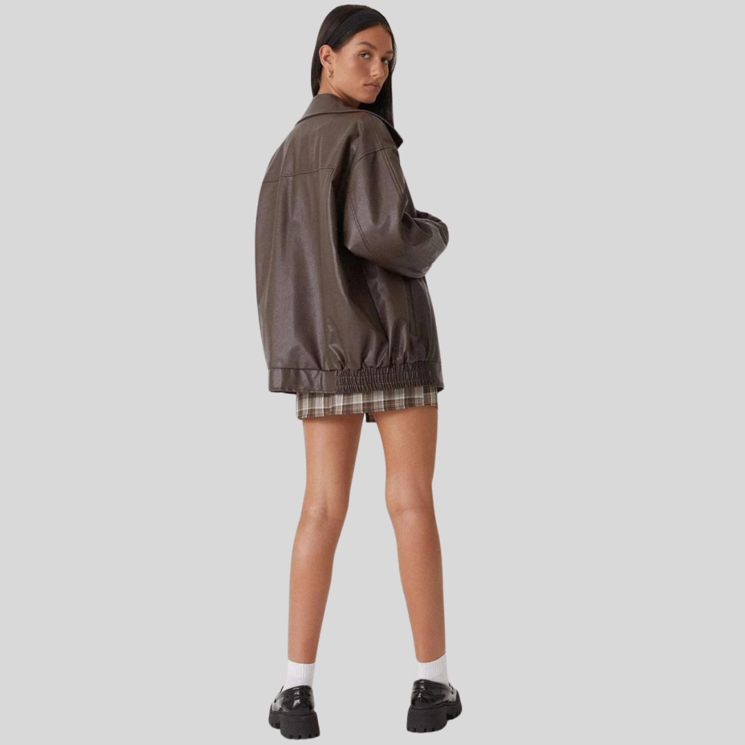 LYKKE | OVERSIZED LÆRJAKKE
