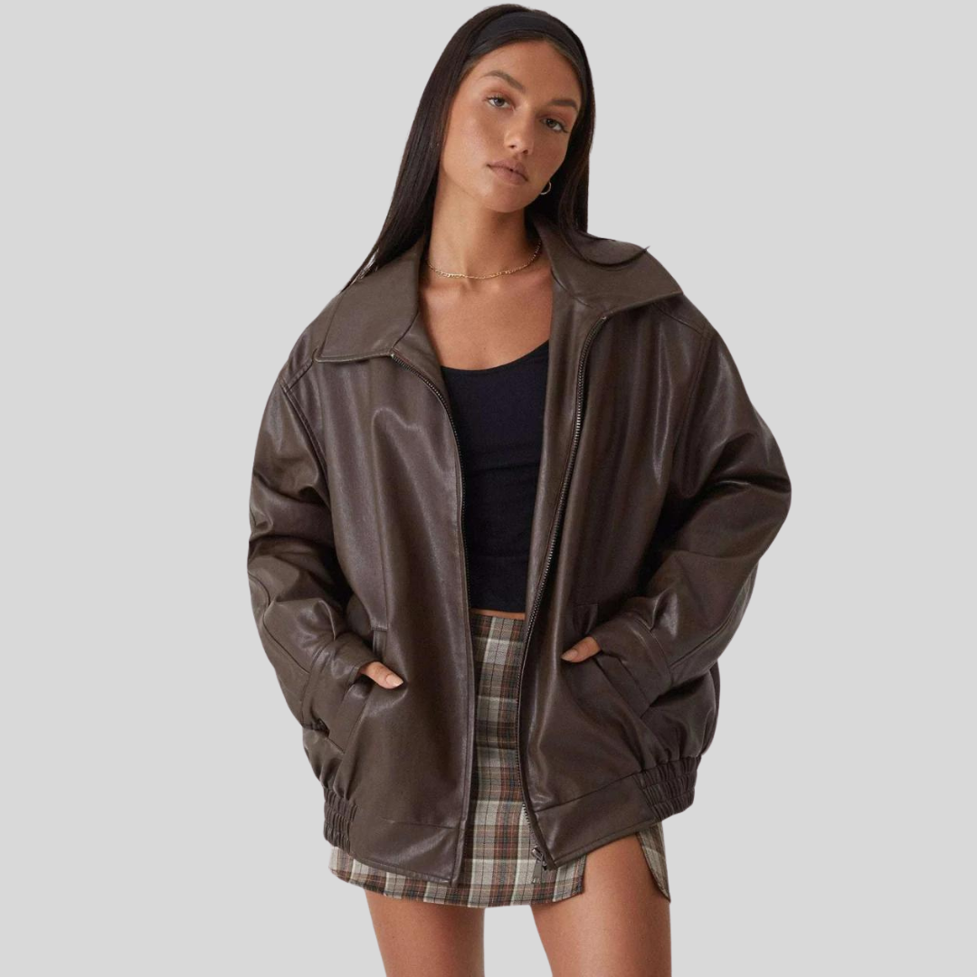 LYKKE | OVERSIZED LÆRJAKKE
